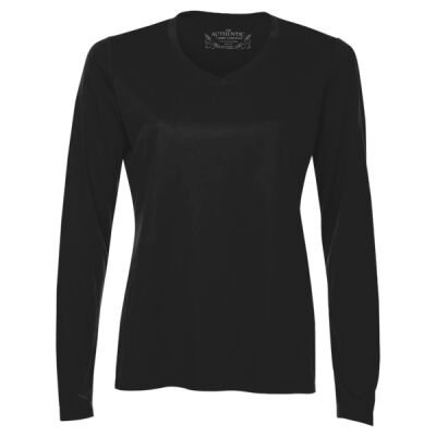 Adult Ladies' Pro Team Long Sleeve V-Neck Tee Thumbnail