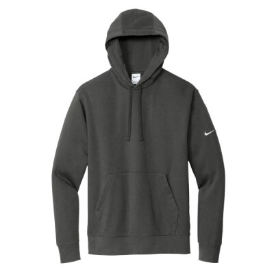 Adult Nike Club Fleece Sleeve Swoosh Pullover Hooded Sweatshirt Thumbnail