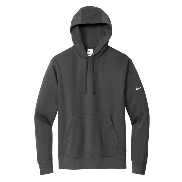 Adult Nike Club Fleece Sleeve Swoosh Pullover Hooded Sweatshirt Thumbnail