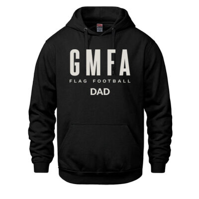 Adult DAD  Pullover Hooded Sweatshirt *Sleeve Logo Embroidered*  Thumbnail