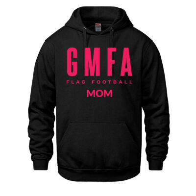 Adult MOM Pullover Hooded Sweatshirt *Sleeve Logo Embroidered*  Thumbnail